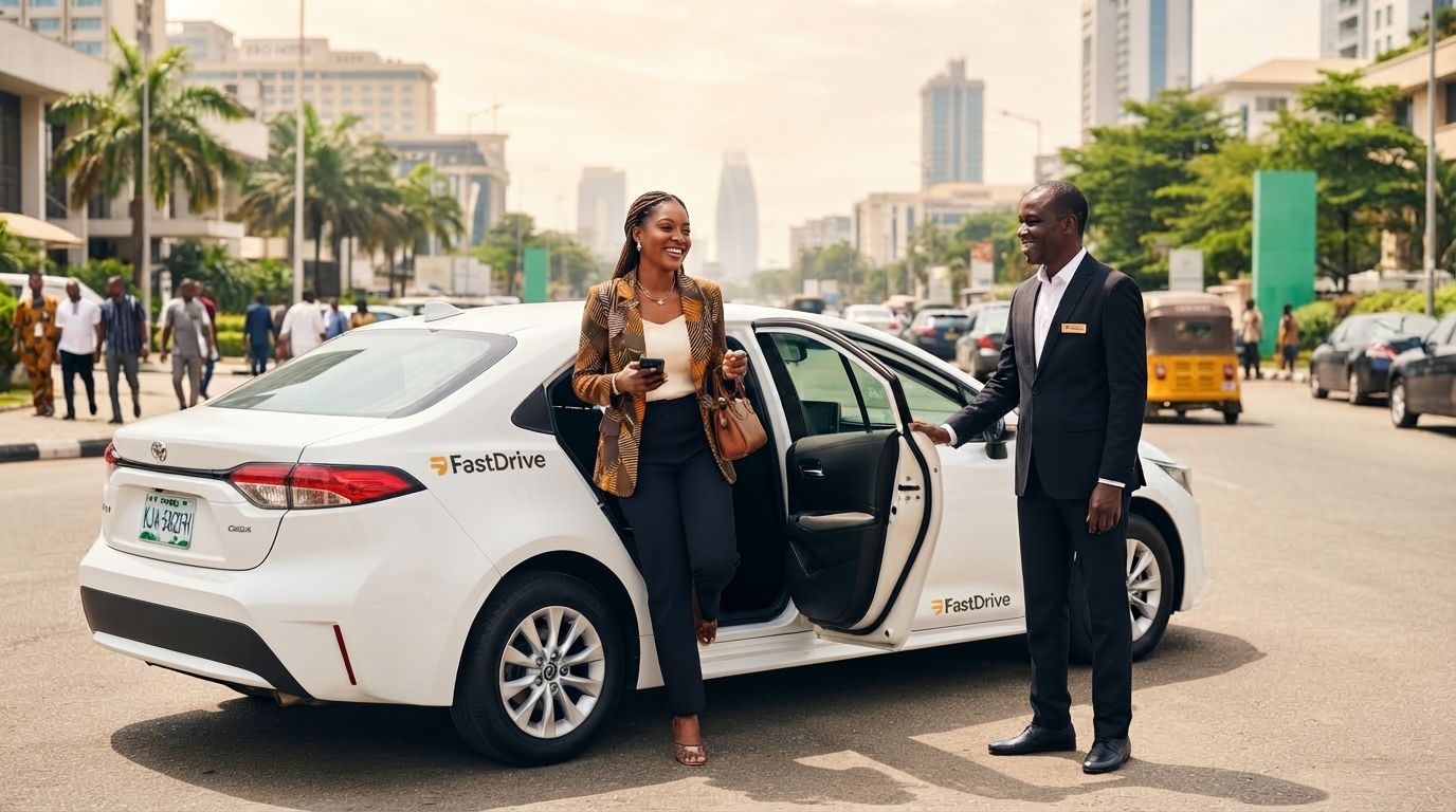 FastDrive ride hailing in Nigeria